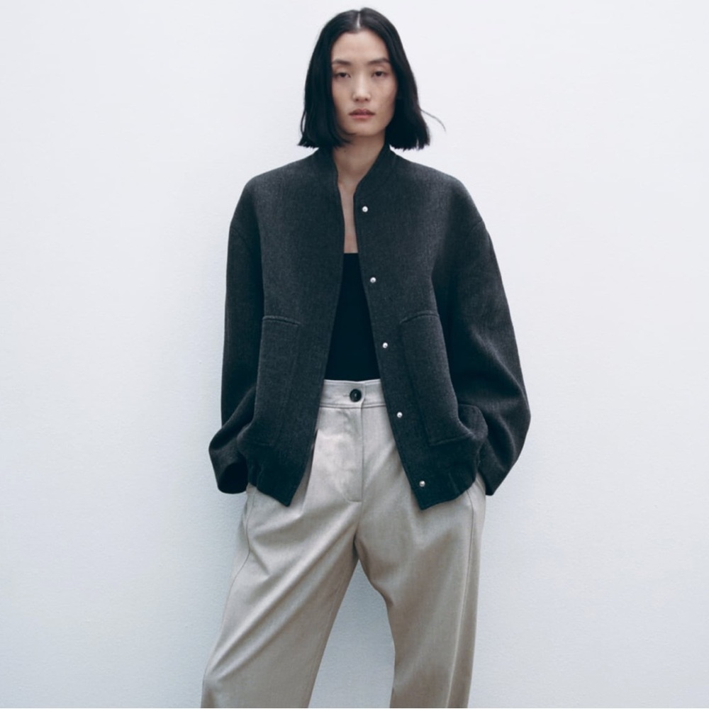 Zara wool bomber